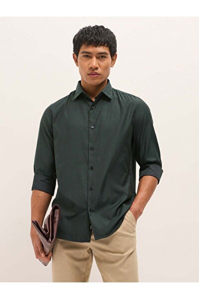 The Bear House Men's long Sleeve Shirt, breathable, soft comfort Fabric