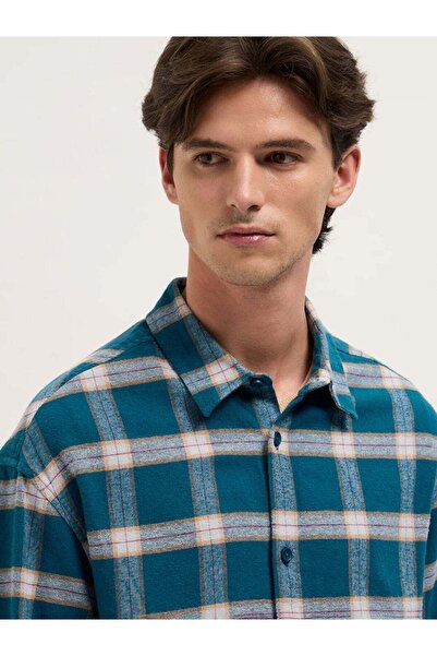 The Bear House Men's long Sleeve Shirt, breathable, soft comfort Fabric