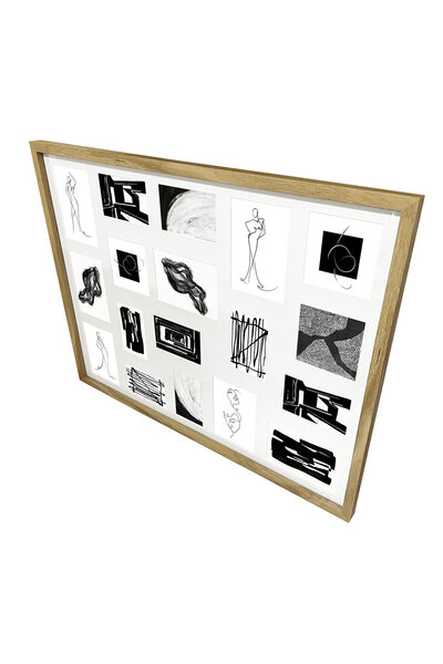 GOOD HOME Fotoğraf Çerçevesı Ahşap 63X83 cm