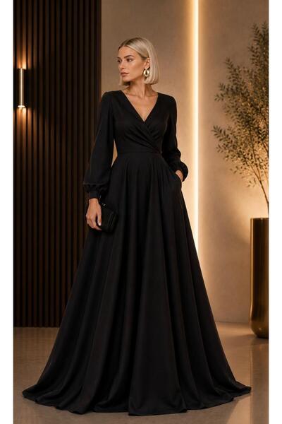 SERAVENZA COUTURE Maxi Boy Double-Breasted Closed Long Sleeve Stylish Invitat...