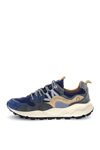 Flower Mountain Lacivert - Gri Erkek Sneaker YAMANO 3 MAN