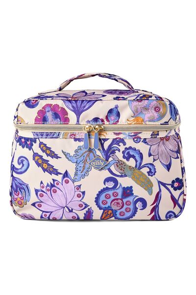 Oilily Saphir-Chintz-Kulturbeutel 28 cm