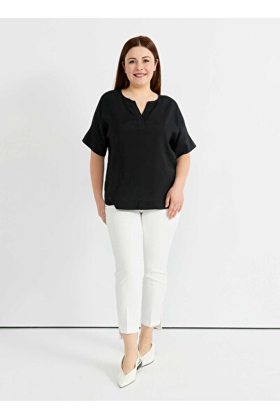 Selen Siyah Kadın Bluz 26YSL8423