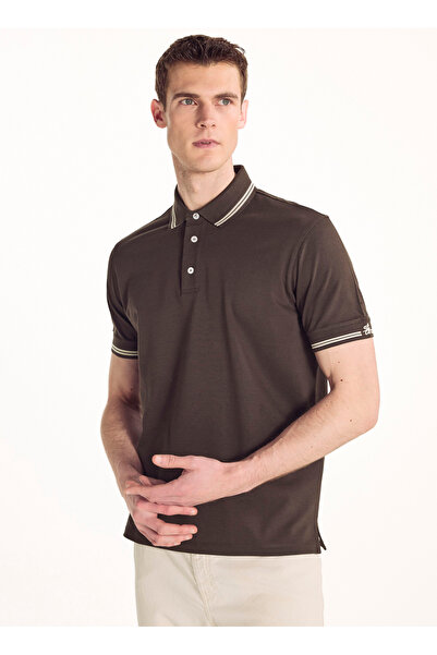 Ted Baker Kahve Erkek T-Shirt TBMRTS1009