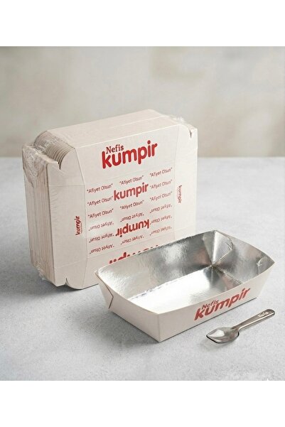 ecenplast Kumpir Kutusu 100 Adet'li Paket