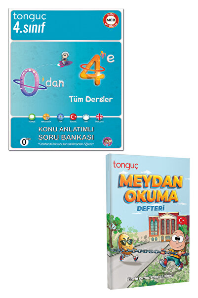0'dan 4'e Konu Anlatımlı Soru Bankası Ve Meydan Okuma Defteri