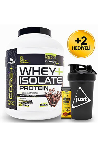Mustang Nutrition مسحوق بروتين مصل اللبن المعزول من سلسلة كور+، 1800 جرام، 60...
