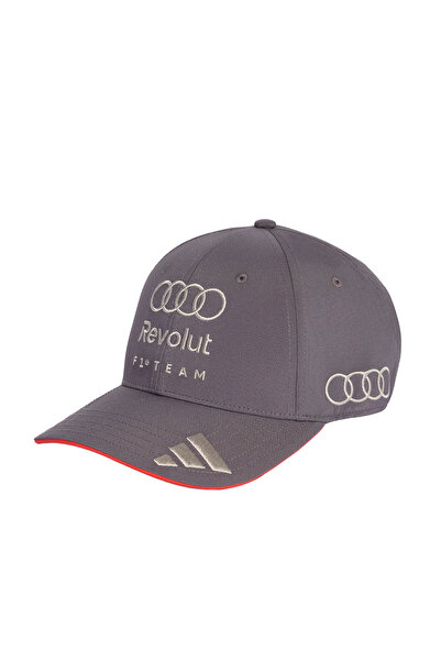 adidas KF0713 AU TM BB CAP Gri Logo Baskılı Unisex Şapka
