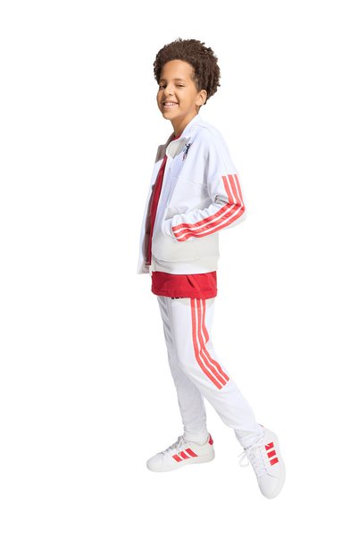 adidas Beyaz Erkek Çocuk Sweatshirt KD8941 JB HOT TTOP Y