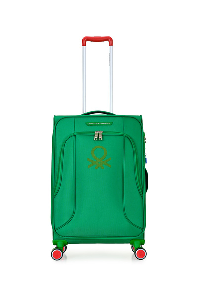 United Colors of Benetton Unisex Yeşil Trolley 60 Cm Valiz 14bnt3100-02
