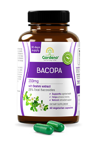 Gardeno Nurturing LIfe جاردينو باكوپا 350 ملغ |   مكمل غذائي للدماغ من البرهم...