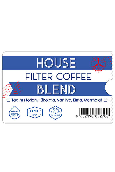 Moliendo Finest Coffee House Blend Filtre Kahve (Çekirdek Kahve) 250 g