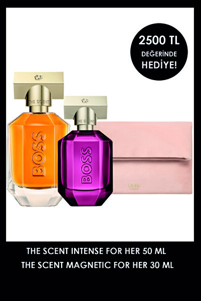 BOSS The Scent Intense For Her 50 ml Parfüm & The Scent Magnetic for Her 30 m...