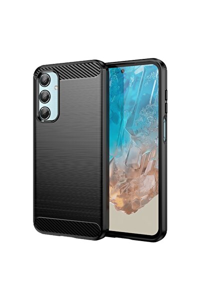 Techsuit Husă pentru Samsung Galaxy M35, Silicon Carbon, albastru - negru