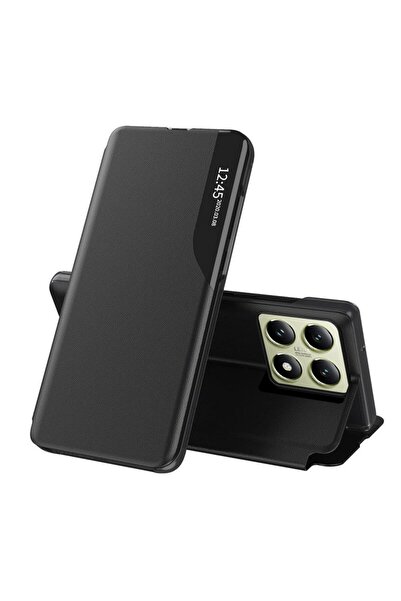 Techsuit Husă pentru Xiaomi 14T - Seria eFold - Neagră