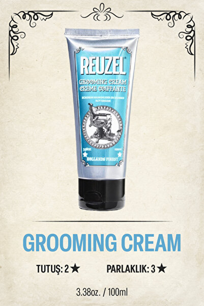 Reuzel Grooming Cream Erkekler için Saç Şekillendirici Krem 100ML
