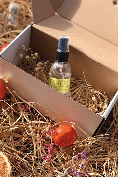 Eksero Özel Kraft Kutulu (50ML) 80° Yeşil Çay Kolonyası