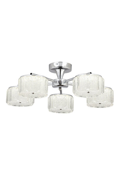 ESSLİGHT Mercan 5’li 3 Renk Işık Özellikli Led'li Modern Salon Mutfak Yatak O...