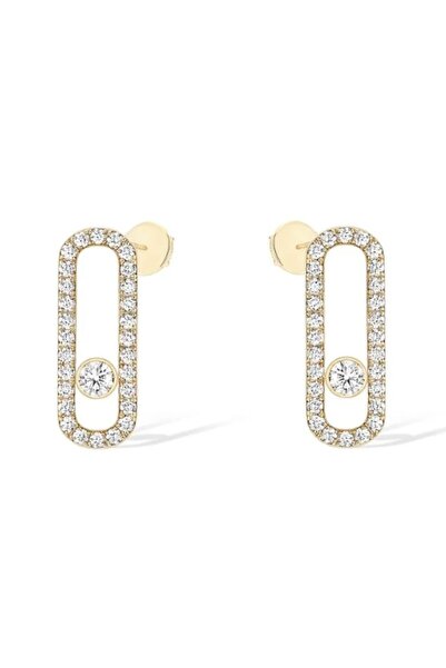 Asteria Jewelry أقراط ذهبية من ماركة ميس