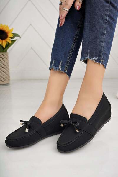 Nesil Shoes Minal GD05 crne ženske cipele sa skrivenom petom