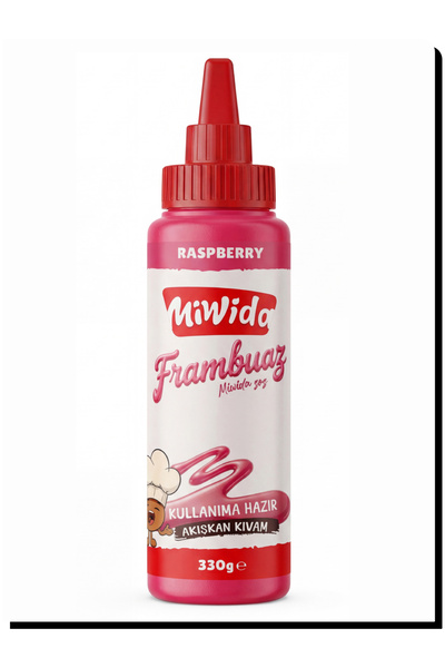 Miwida Frambuaz Aromalı Sos - Pratik Waffle, Pankek, Krep, Kruvasan ve Tatlı ...