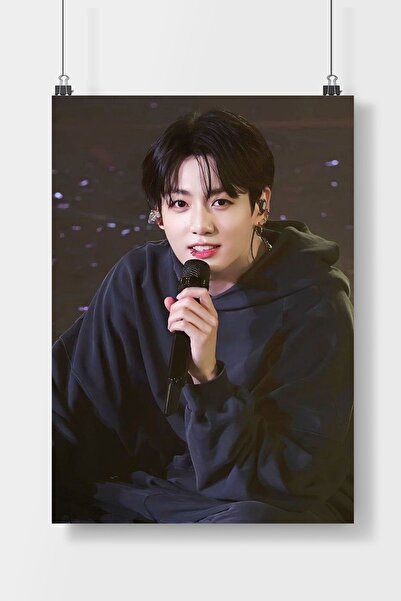 Luna Marissa Jungkook BTS   Poster Çerçevesiz Duvar Posteri