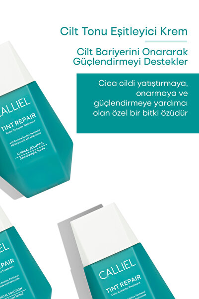 CALLİEL Tint Repair Centella Özlü Bariyer Onarıcı, Yatıştırıcı, Kızarıklık Karşıtı Ton Eşitleyici Krem 50 ml