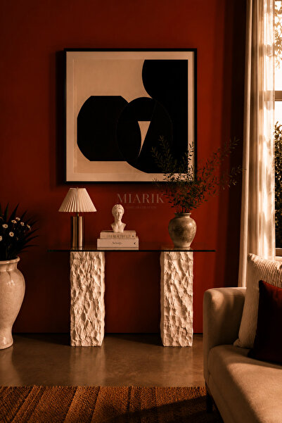 MIARIK DESIGN Patt- Traverten Dresuar