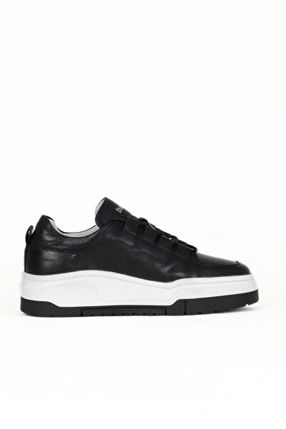 Bueno Shoes Pantofi sport de damă din piele neagră 16wa8211