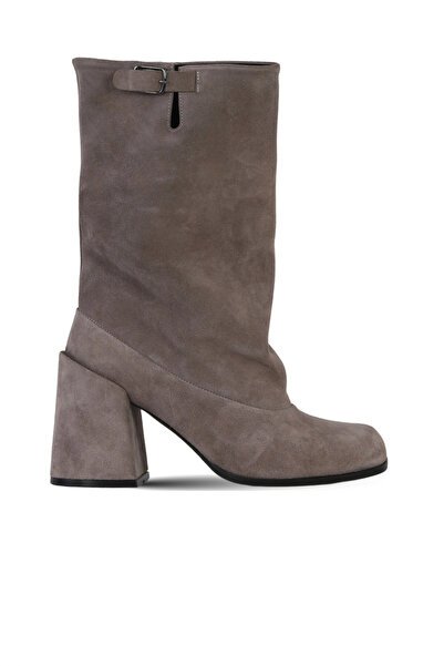 Bueno Shoes Mink Suede Women's Heeled Boots 42Wc6279