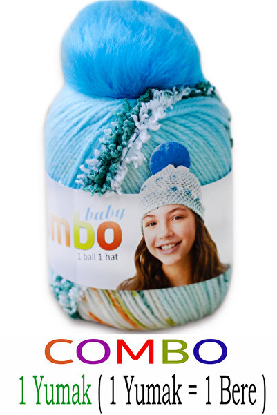 Diva İplik Combo 41 - ( OUTLET ) - Cordon pentru beretă cu pompon, surplus de...