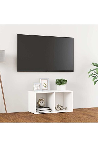 Concept Comodă TV, alb, 72x35x36,5 cm, PAL