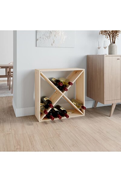 Concept Dulap de vinuri, 62x25x62 cm, lemn masiv de pin