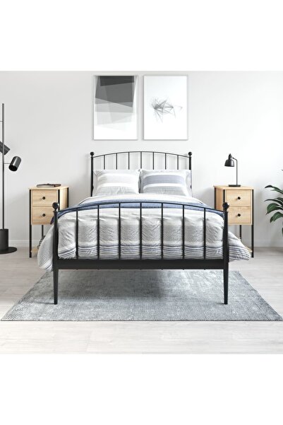 Concept Noptiere, 2 buc., stejar sonoma, 32x42x70 cm, lemn compozit