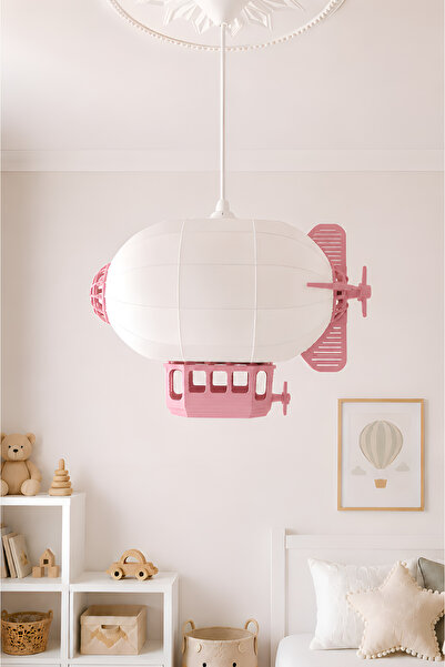 Rekatech Uçan Balon Çocuk Odası Sarkıt Avize Dekoratif Modern Tasarım Çocuk O...