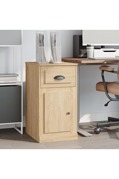 Concept Dulap lateral, sertar stejar sonoma, 40x50x75 cm lemn prelucrat