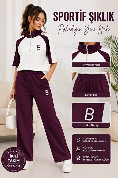 MyRia Set sport din lycra cu mâneci scurte pentru femei