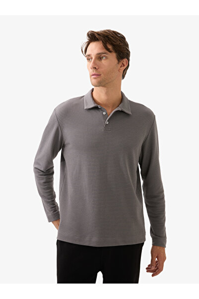 Blackspade Erkek Polo Yaka T-Shirt 40821 - Antrasit