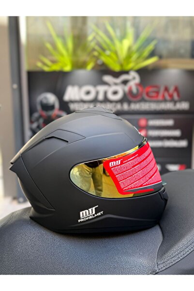 MTS X340 Full Face Mat Black Kask
