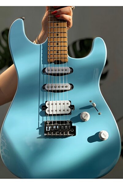 Auster AS100PRO Profesyonel Elektro Gitar - (Nota Müzik Okulu)