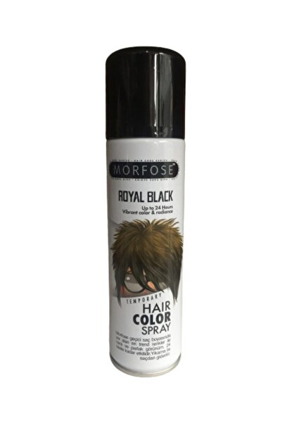 Morfose Hair Color Spray 150 Ml Black Saç Spreyi Siyah