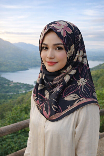 GÜZEL KAMAN Locella Soft Headscarf 1 Piece Black Beige Pink Turquoise Quality...