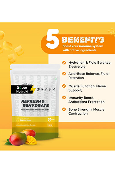 Super Hydraid Electrolyte Drink Mix | Mango