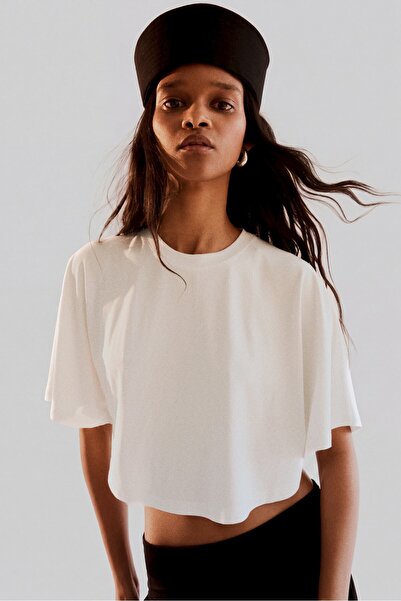 Bershka Oversize pelerin görünümlü tişört