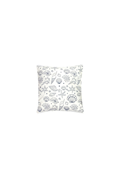 Marine Concept Store Pernă decorativă „Seashells” albă, 40x40 cm