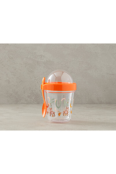 English Home Little Monkey Çocuk Suluk 350 Ml Turuncu