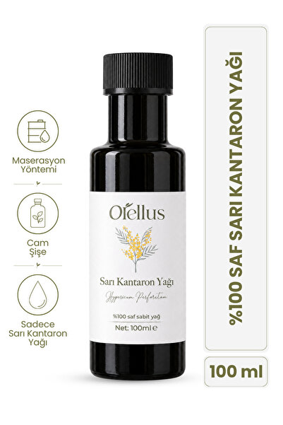 Orellus Sarı Kantaron Yağı %100 Saf ve Katkısız 100 ml