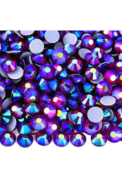 Gymo Premium Quality Hotfix Crystal Stone Ss16 (3.8-4mm) Dark Siam Ab (10 Gr)