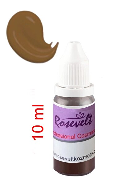 ROSEVELT Kalıcı Makyaj Eğitim Boyası A. Kahve ( Ciltte Kullanılmaz )