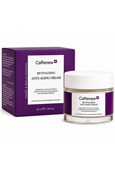 Revitalizing Anti-aging Cilt Bakım Kremi Kolajen Hyaluronik Asit C Vitamini 50 ml